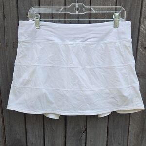 Lululemon Athletica White Mini Skirt